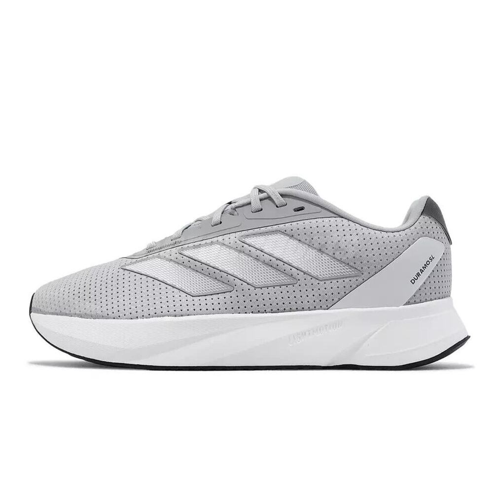 adidas Duramo SL M Halo Silver Cloud Size 11 Runner Running Shoes IE9689 NEW - Picture 7 of 8